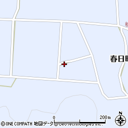 兵庫県丹波市春日町松森729周辺の地図