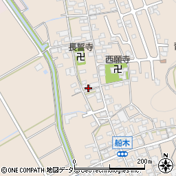 滋賀県近江八幡市船木町1295周辺の地図