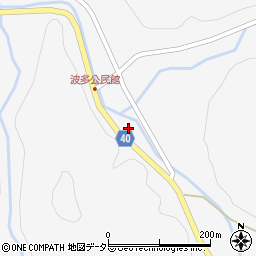 島根県雲南市掛合町波多433周辺の地図