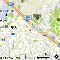 愛知県名古屋市昭和区広路町石坂48-5周辺の地図