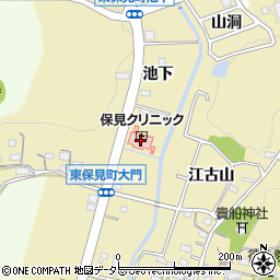 愛知県豊田市東保見町池下30周辺の地図