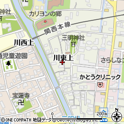 愛知県海部郡蟹江町今川東上35周辺の地図