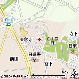 愛知県日進市本郷町宮下521-10周辺の地図