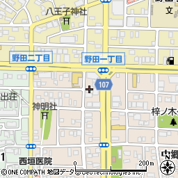 愛知県名古屋市中川区打中1丁目13周辺の地図