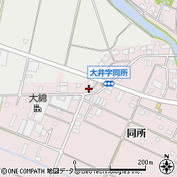 愛知県愛西市大井町同所82周辺の地図
