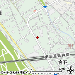 静岡県富士市宮下112周辺の地図