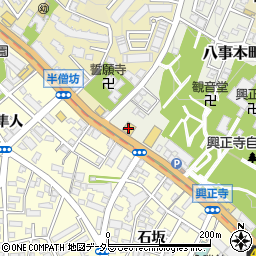 ロイヤルホスト八事店周辺の地図