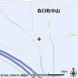兵庫県丹波市春日町中山1046周辺の地図