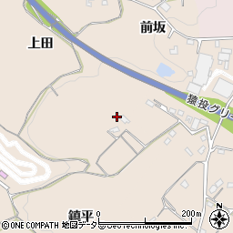 愛知県豊田市石野町鎮平周辺の地図