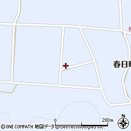 兵庫県丹波市春日町松森714周辺の地図