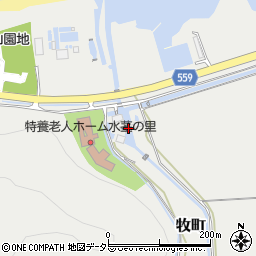 滋賀県近江八幡市牧町2266周辺の地図