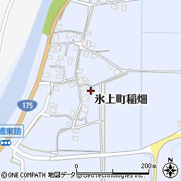 兵庫県丹波市氷上町稲畑773周辺の地図