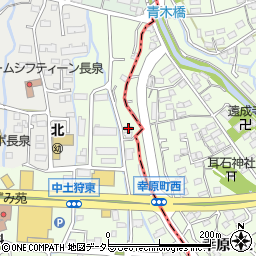 静岡県駿東郡長泉町中土狩37周辺の地図