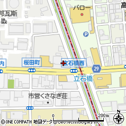 ファミリーマート熱田桜田町店周辺の地図