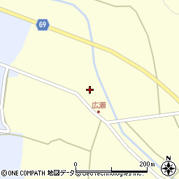 兵庫県丹波市春日町広瀬125周辺の地図