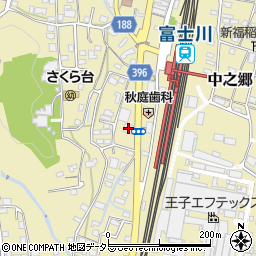 静岡銀行富士川支店周辺の地図