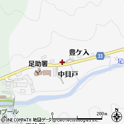 愛知県豊田市桑田和町豊ケ入16-1周辺の地図