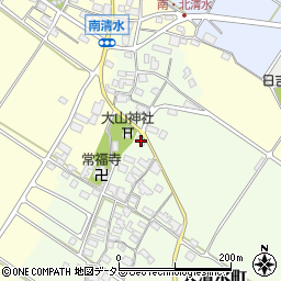 滋賀県東近江市大清水町183-2周辺の地図