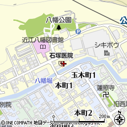 石塚医院周辺の地図