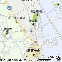 滋賀県東近江市僧坊町49周辺の地図