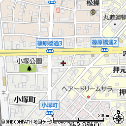 池伝名古屋支店周辺の地図