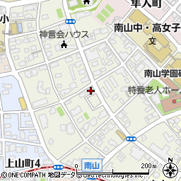 〒466-0835 愛知県名古屋市昭和区南山町の地図
