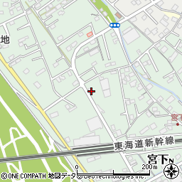 静岡県富士市宮下113周辺の地図