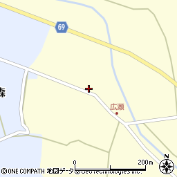 兵庫県丹波市春日町広瀬767周辺の地図