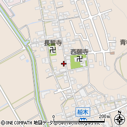 滋賀県近江八幡市船木町1300周辺の地図