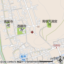 滋賀県近江八幡市船木町1450周辺の地図