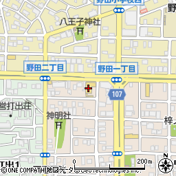 愛知トヨタ自動車八田店周辺の地図