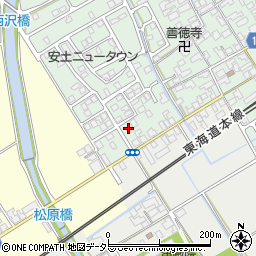 滋賀県近江八幡市安土町常楽寺930-62周辺の地図