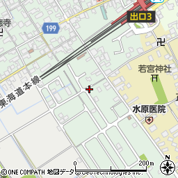 滋賀県近江八幡市安土町常楽寺76周辺の地図