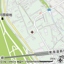 静岡県富士市宮下110-23周辺の地図
