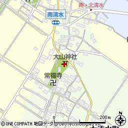 大山神社周辺の地図