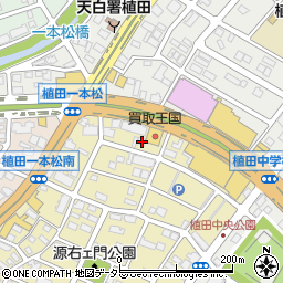 愛知県名古屋市天白区元植田1丁目207周辺の地図
