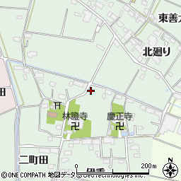 愛知県愛西市西條町伊重21-11周辺の地図