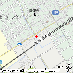 滋賀県近江八幡市安土町慈恩寺642周辺の地図
