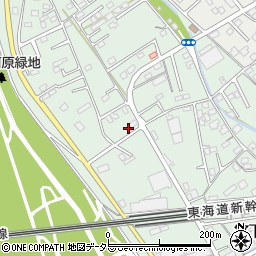 静岡県富士市宮下110-27周辺の地図