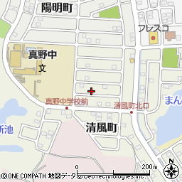 滋賀県大津市清風町20-7周辺の地図