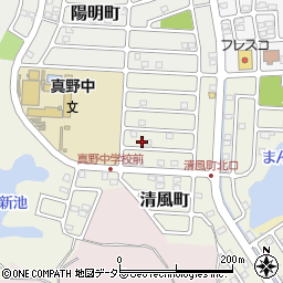 滋賀県大津市清風町20-8周辺の地図