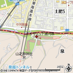 寿恵会ネオ・サミット　湯河原周辺の地図