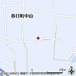 兵庫県丹波市春日町中山1168周辺の地図