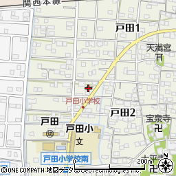 名古屋戸田郵便局 ＡＴＭ周辺の地図