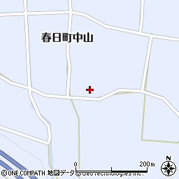 兵庫県丹波市春日町中山1081周辺の地図