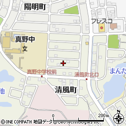 滋賀県大津市清風町20周辺の地図
