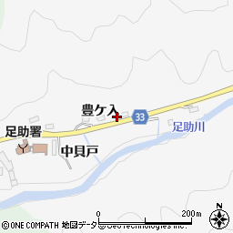 愛知県豊田市桑田和町豊ケ入9-8周辺の地図