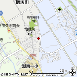 滋賀県東近江市僧坊町31-1周辺の地図