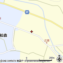 兵庫県丹波市春日町広瀬816周辺の地図
