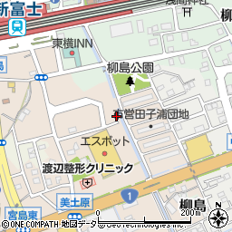 静岡県富士市川成島160-2周辺の地図